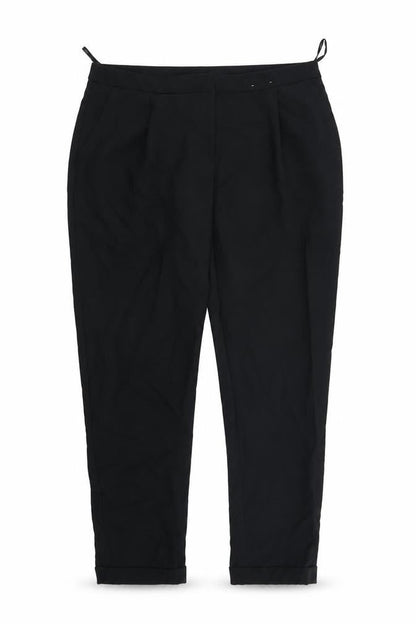 Womens UK Size 12 Dorothy Perkins Regular Fit  Black Trousers