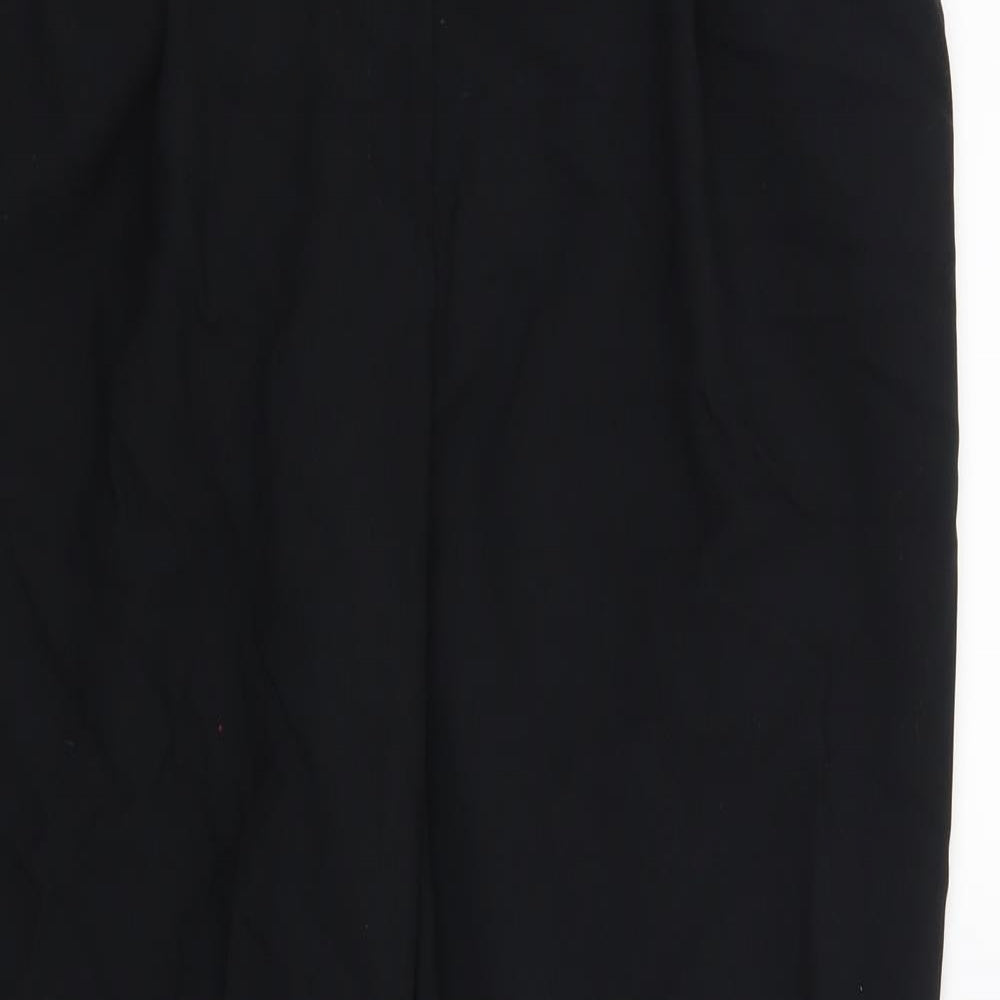 Womens UK Size 12 Dorothy Perkins Regular Fit  Black Trousers