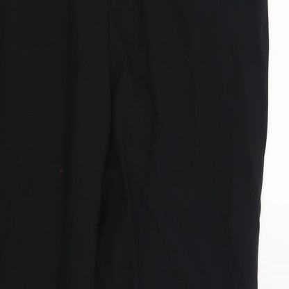 Womens UK Size 12 Dorothy Perkins Regular Fit  Black Trousers