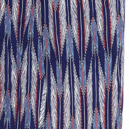 Womens UK Size 6 H&M Regular Fit  Blue Trousers