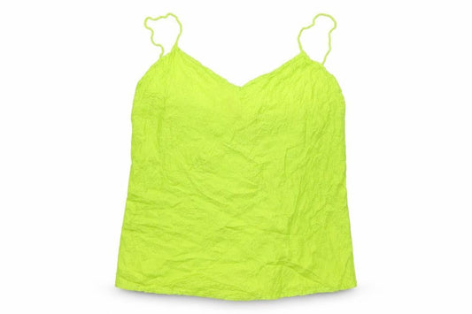 Womens UK Size S Preworn Green Basic Blouse
