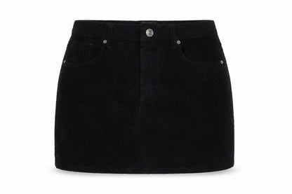 Womens UK Size L BDG Straight & Pencil Velvet Skirt