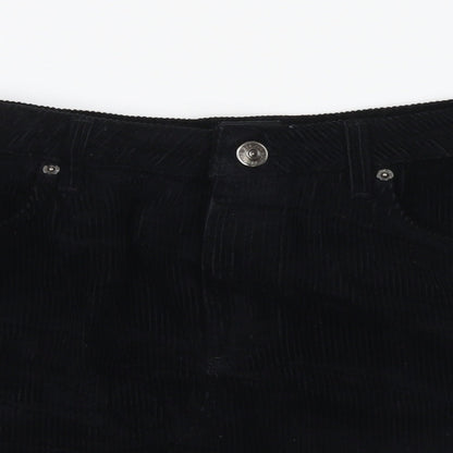 BDG Womens Blue  Velvet Straight & Pencil Skirt Size L