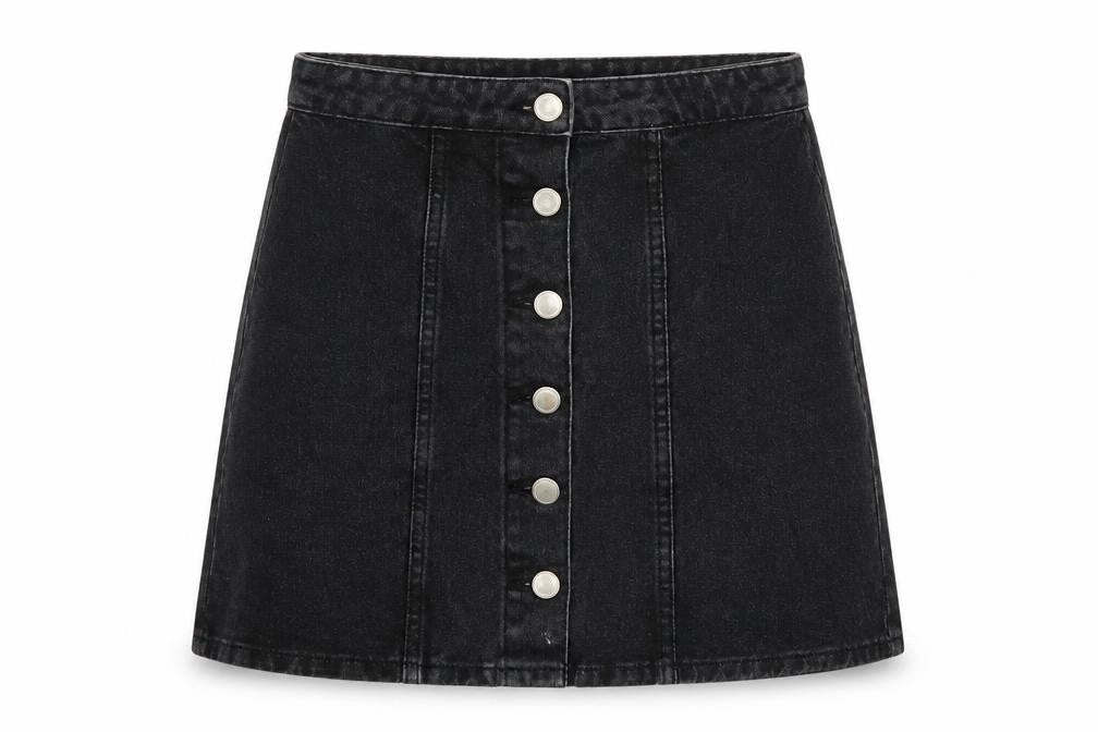 Womens UK Size 8 Denim Co. Straight & Pencil Denim Skirt