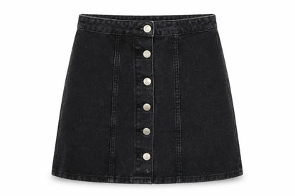 Womens UK Size 8 Denim Co. Straight & Pencil Denim Skirt