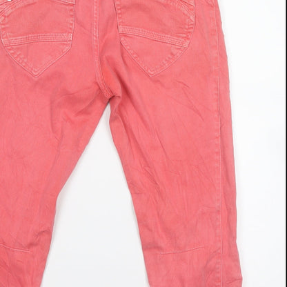 CULTURE Womens Pink  Denim Cropped Jeans Size 30 in L21 in
