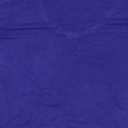 F&F Womens Blue  Knit Pullover Jumper Size 14