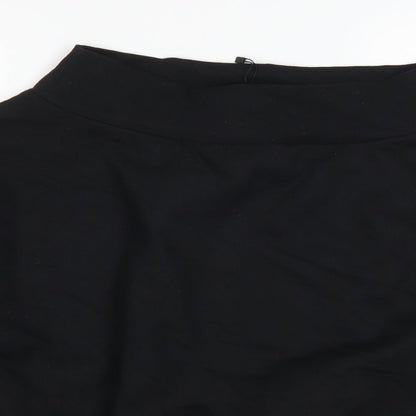 Boohoo Womens Black   Pullover Sweatshirt Size 10