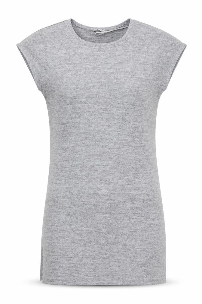 Womens UK Size 10 TU Grey Basic Polo