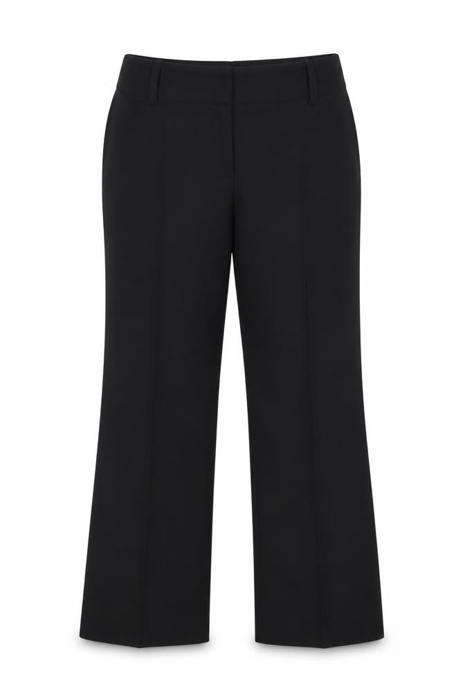 Womens UK Size 14 Papaya Regular Fit  Black Trousers
