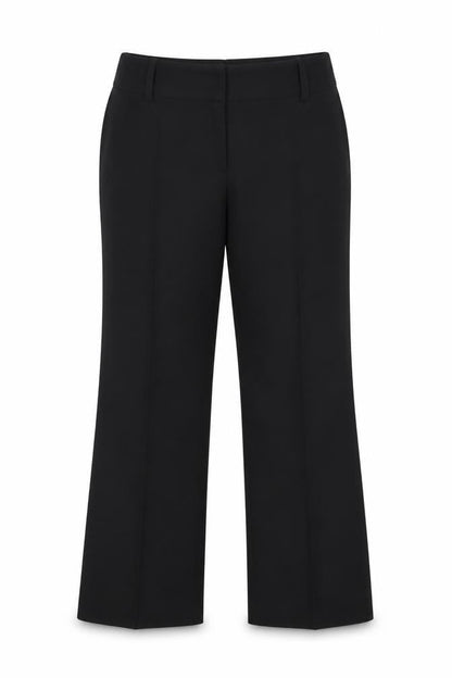 Womens UK Size 14 Papaya Regular Fit  Black Trousers