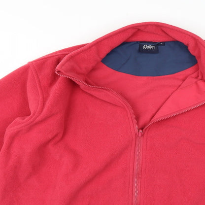 Cotton Traders Womens Red   Jacket Coat Size M