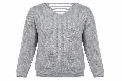 Cameo Rose Womens Grey Pullover Jumper Size M