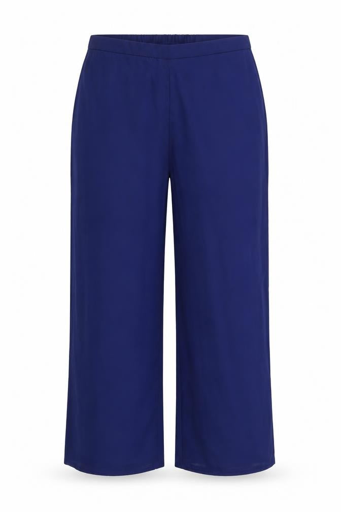 Womens UK Size 18 Nightingales Regular Fit  Blue Trousers