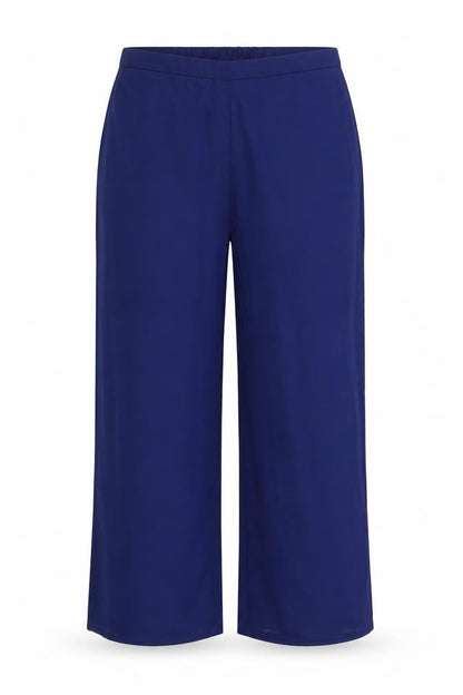 Womens UK Size 18 Nightingales Regular Fit  Blue Trousers