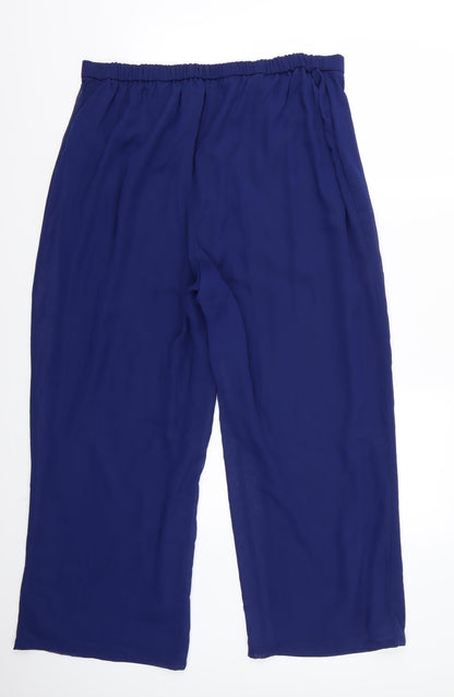 Nightingales Womens Blue   Trousers  Size 18 L27 in