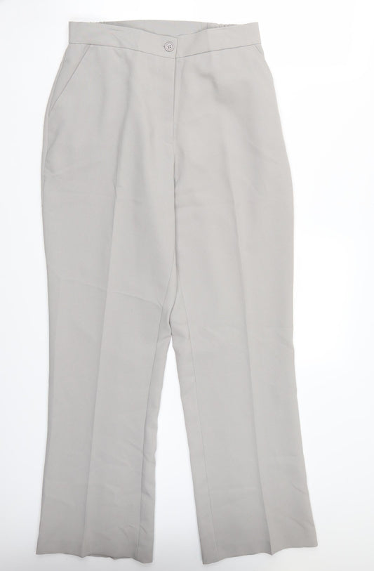 Damart Womens Grey   Trousers  Size 14 L31 in