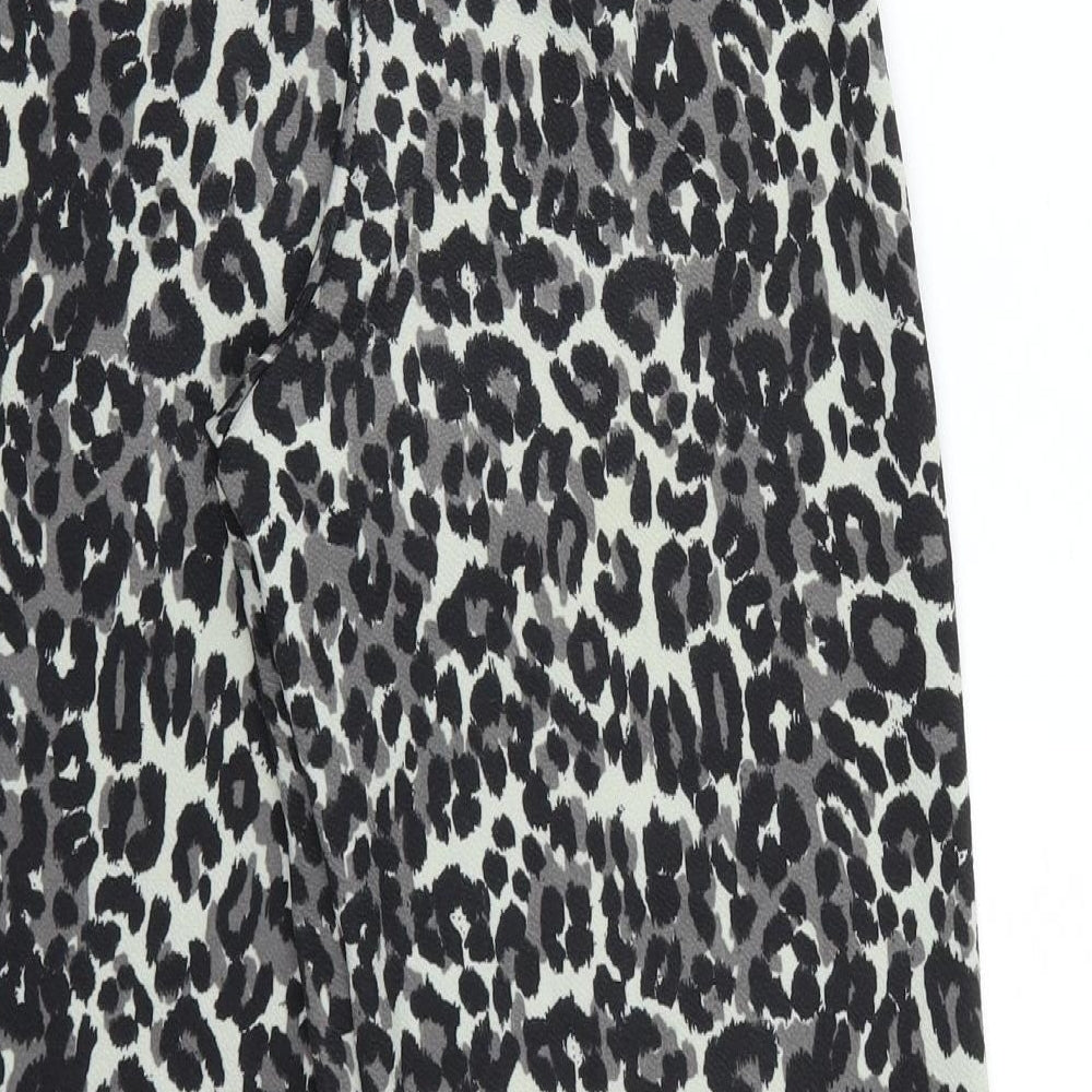 pretty little Thing Womens Grey   Bloomer Trousers Size 6 L27 in