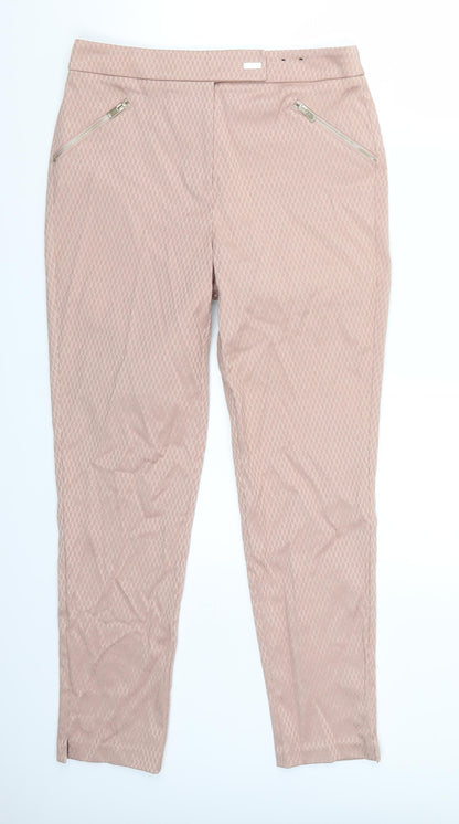 F&F Womens Pink   Trousers  Size 6 L27 in