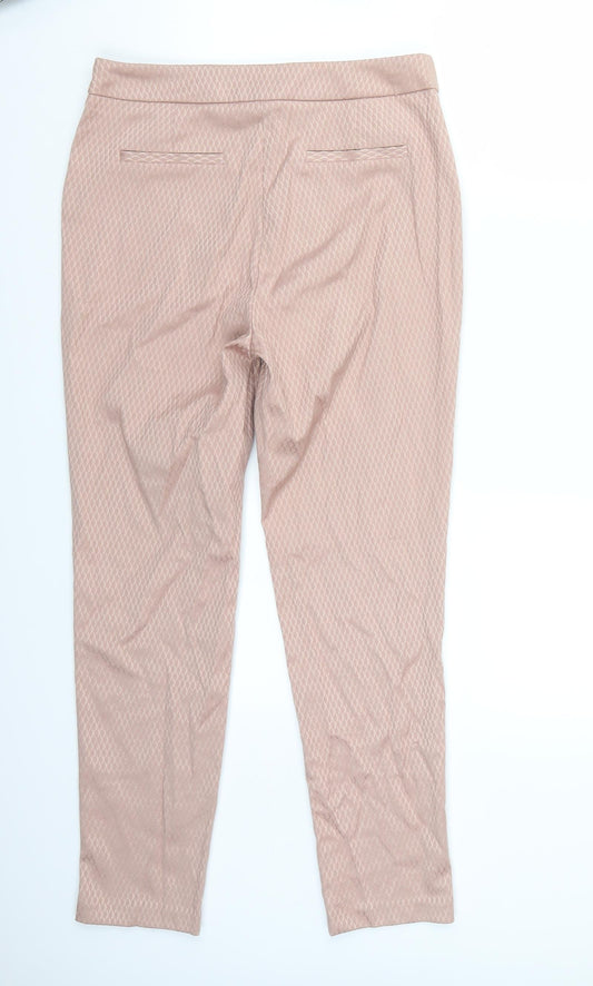 F&F Womens Pink   Trousers  Size 6 L27 in