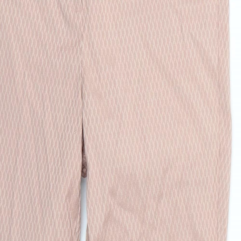 F&F Womens Pink   Trousers  Size 6 L27 in