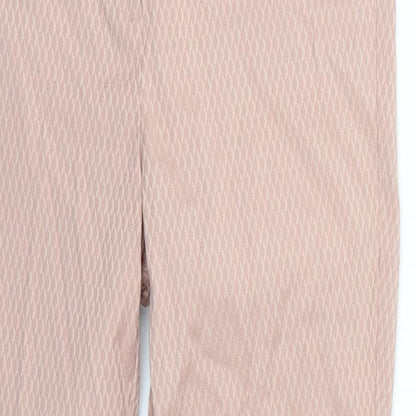 F&F Womens Pink   Trousers  Size 6 L27 in