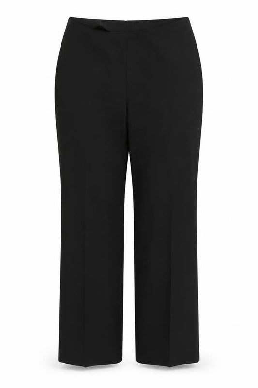 Womens UK Size 16 BHS Regular Fit  Black Trousers