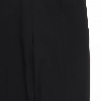 Womens UK Size 16 BHS Regular Fit  Black Trousers