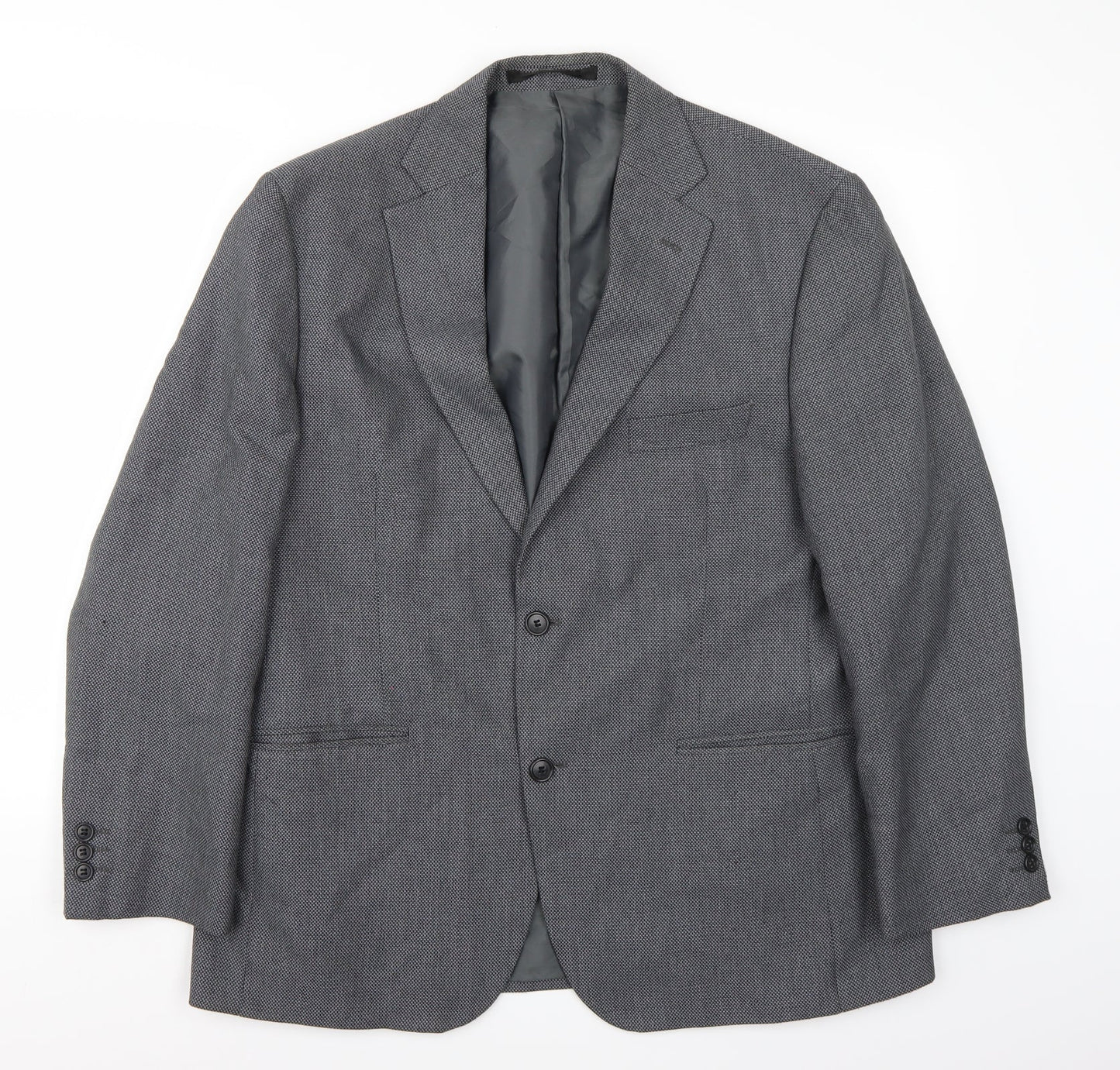 Mens UK Size 42 Marks and Spencer Regular Grey Suit Jacket