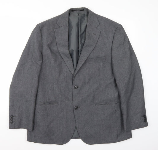 Mens UK Size 42 Marks and Spencer Regular Grey Suit Jacket