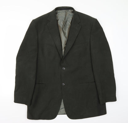 Mens UK Size 42 Marks and Spencer Regular Green Suit Jacket