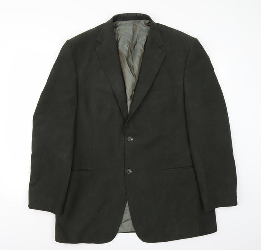 Mens UK Size 42 Marks and Spencer Regular Green Suit Jacket