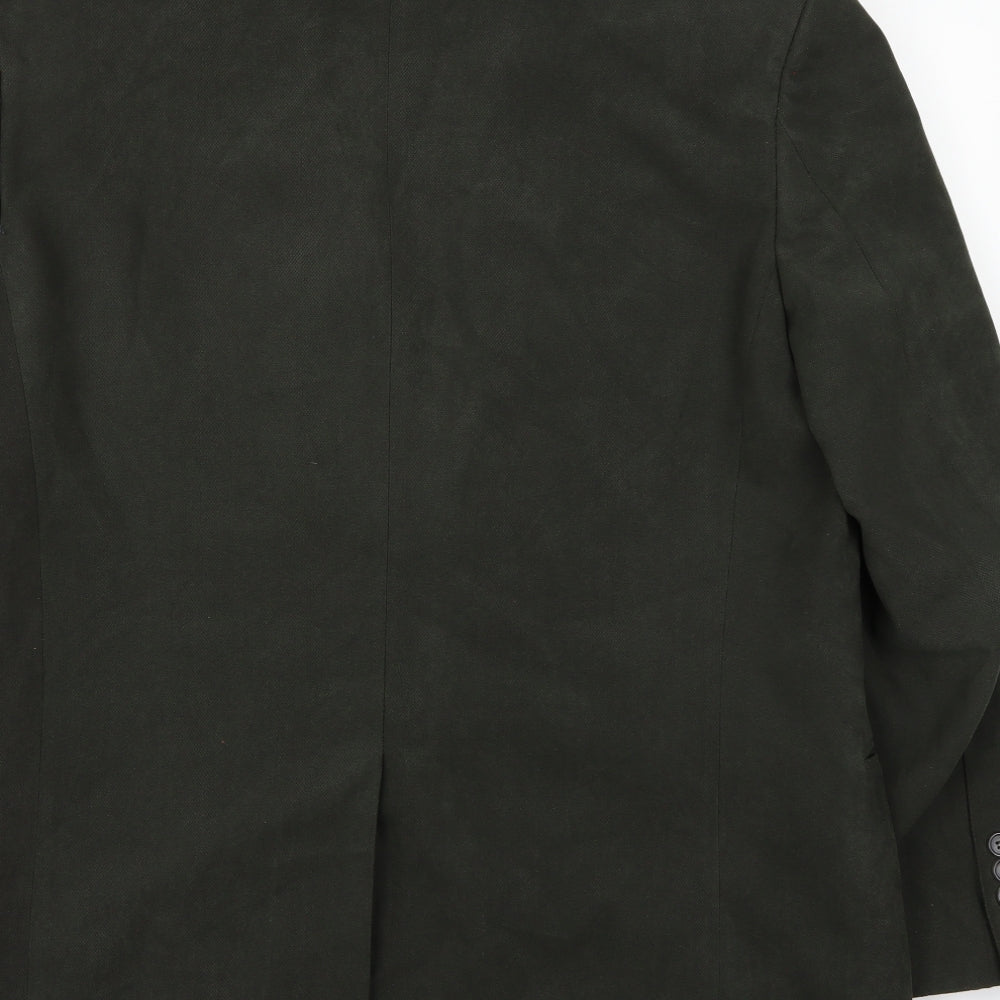 Mens UK Size 42 Marks and Spencer Regular Green Suit Jacket