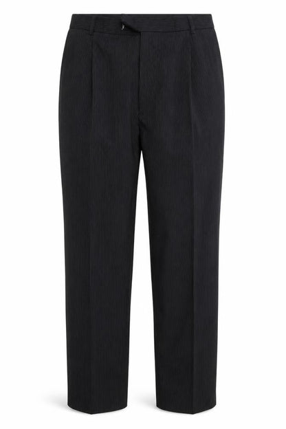 Next Womens Black Striped  Trousers  Size 34 L31 in