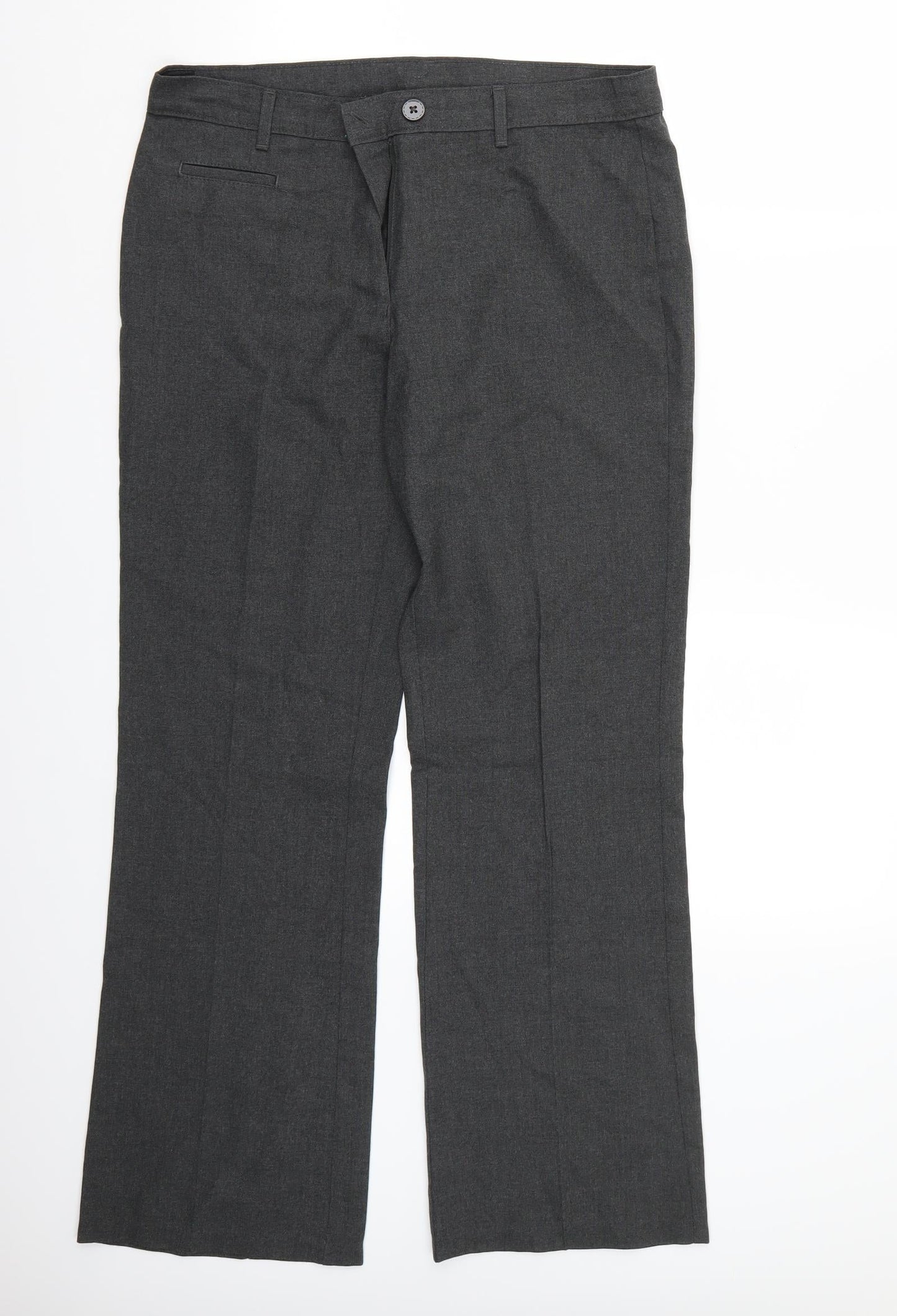 Marks and Spencer Boys Grey   Carrot Trousers Size 15 Years