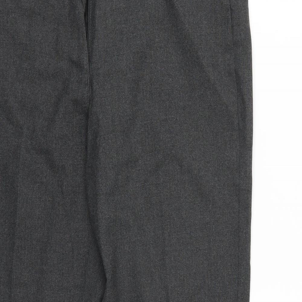 Marks and Spencer Boys Grey   Carrot Trousers Size 15 Years