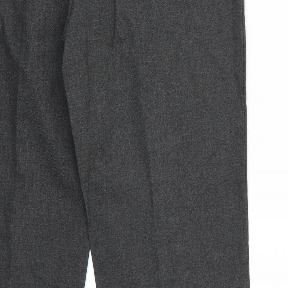 Marks and Spencer Boys Grey   Carrot Trousers Size 15 Years