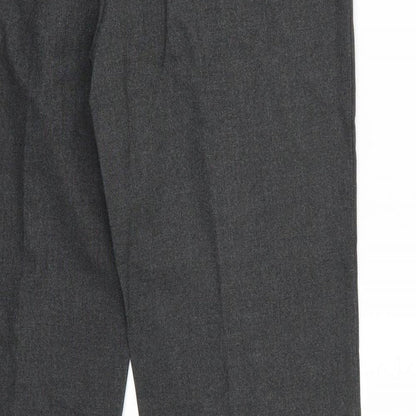 Marks and Spencer Boys Grey   Carrot Trousers Size 15 Years