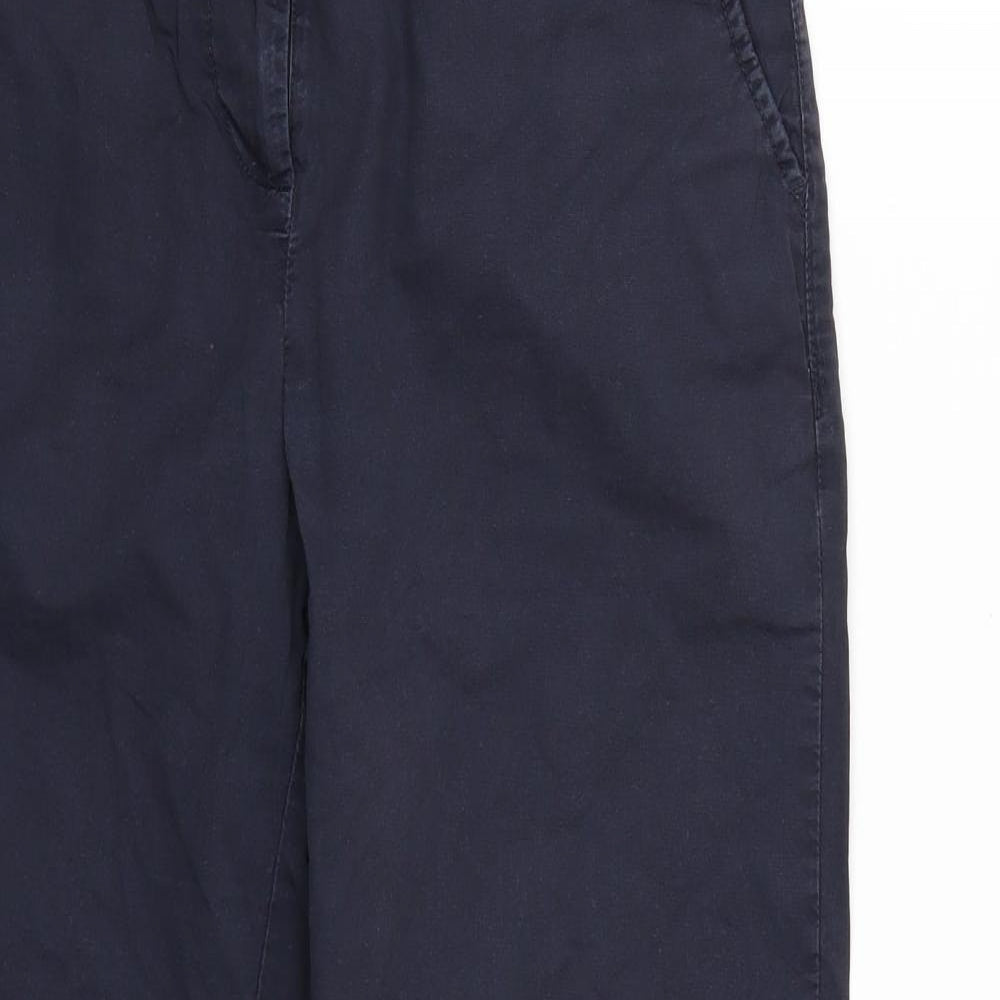 Womens UK Size 10 Wallis Regular Fit  Blue Trousers