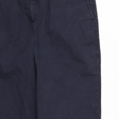 Womens UK Size 10 Wallis Regular Fit  Blue Trousers