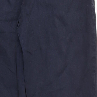 Womens UK Size 10 Wallis Regular Fit  Blue Trousers