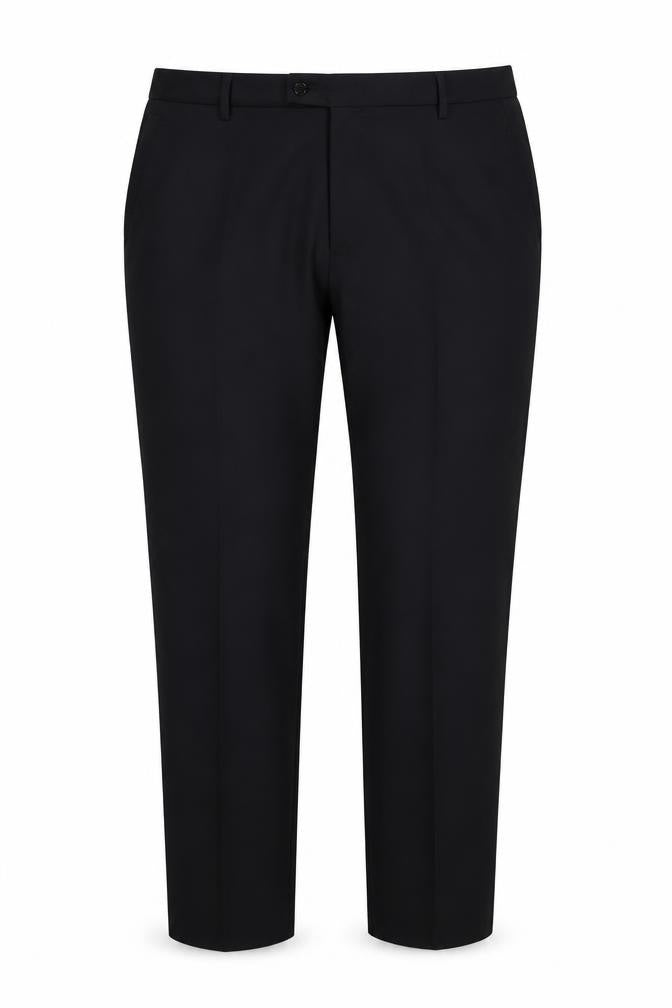 Womens UK Size 40 George Regular Fit  Black Trousers