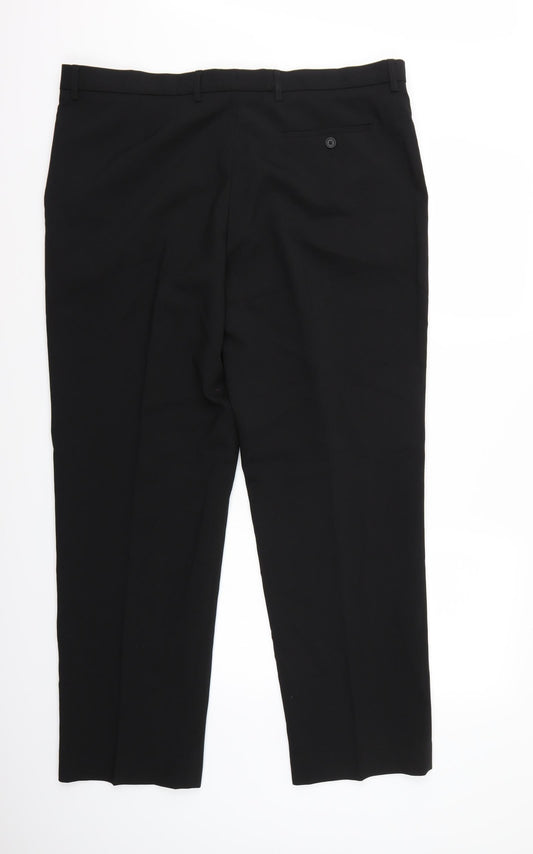 George Womens Black   Trousers  Size 40 L31 in