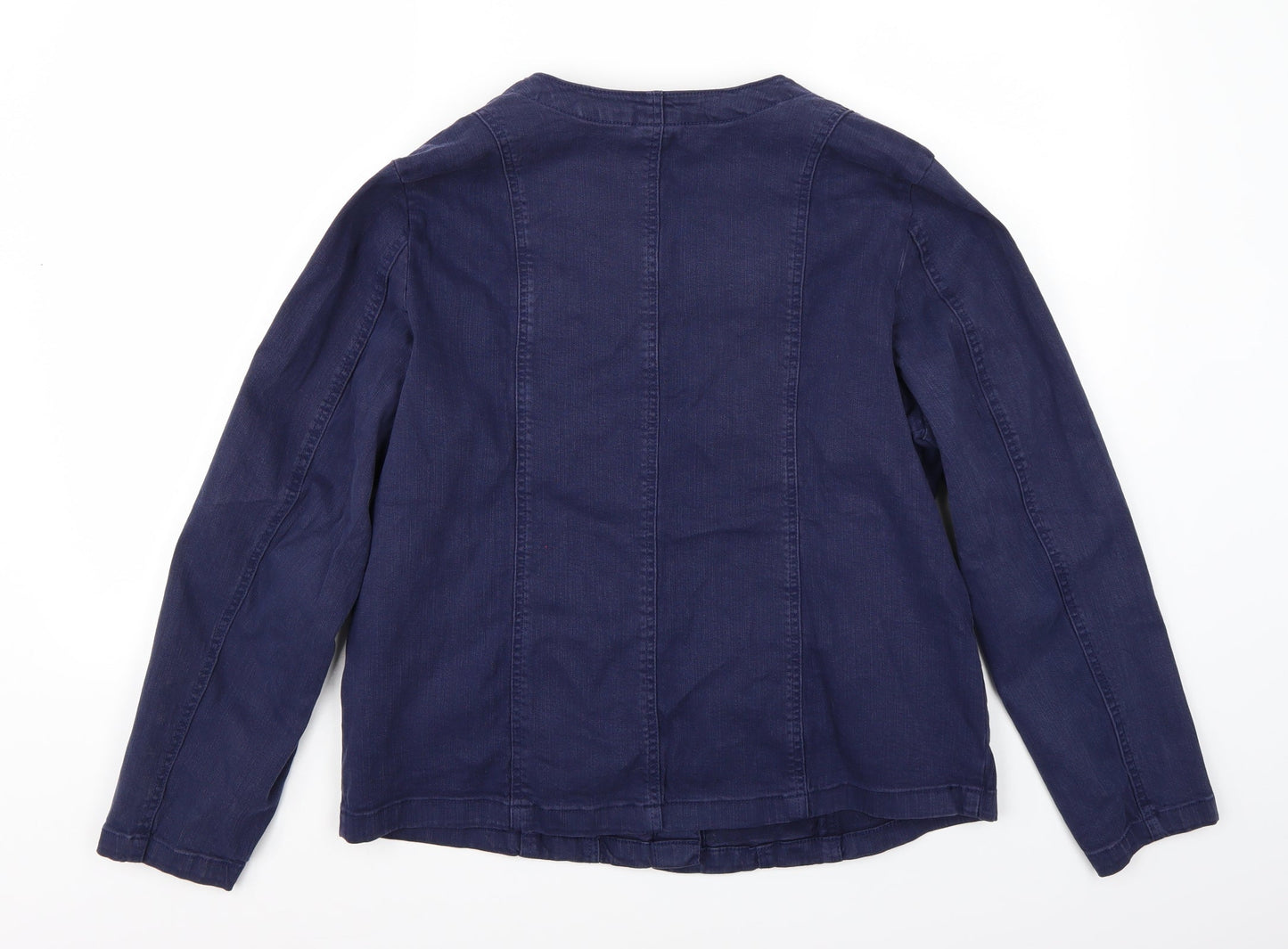 Womens UK Size 14 Amber Blue Jacket