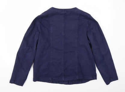 Womens UK Size 14 Amber Blue Jacket