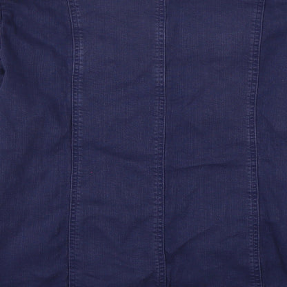 Womens UK Size 14 Amber Blue Jacket