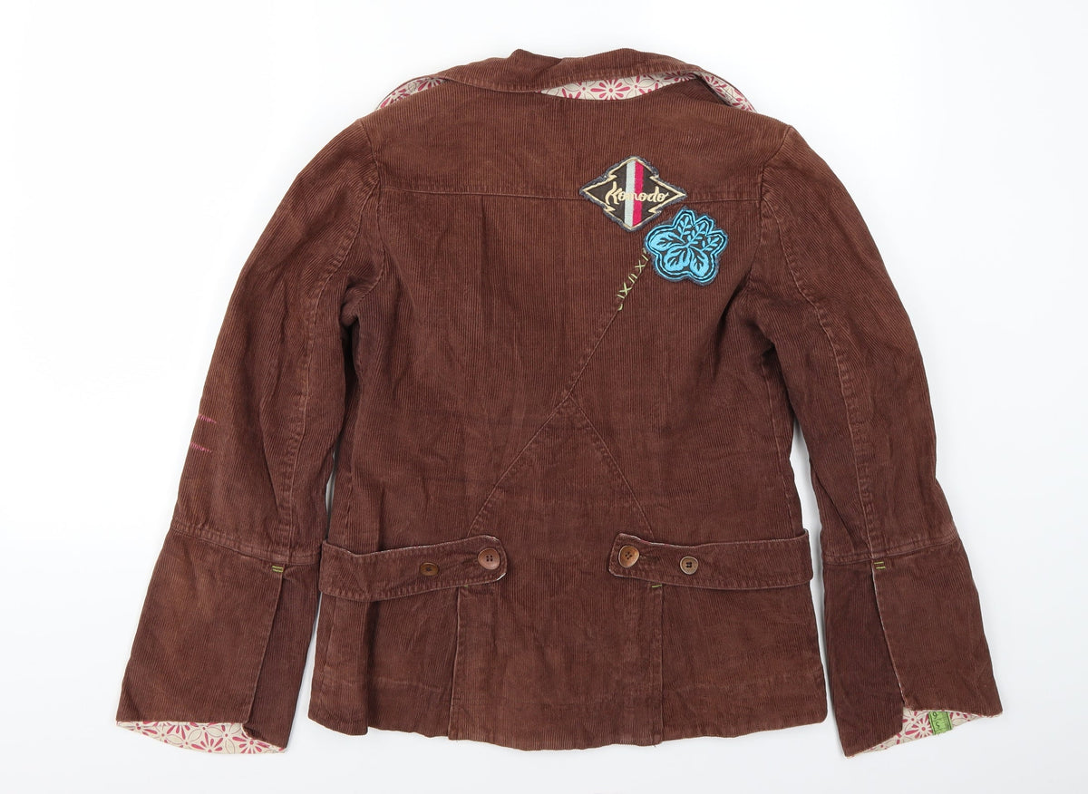 Komodo Womens Brown   Jacket Coat Size S