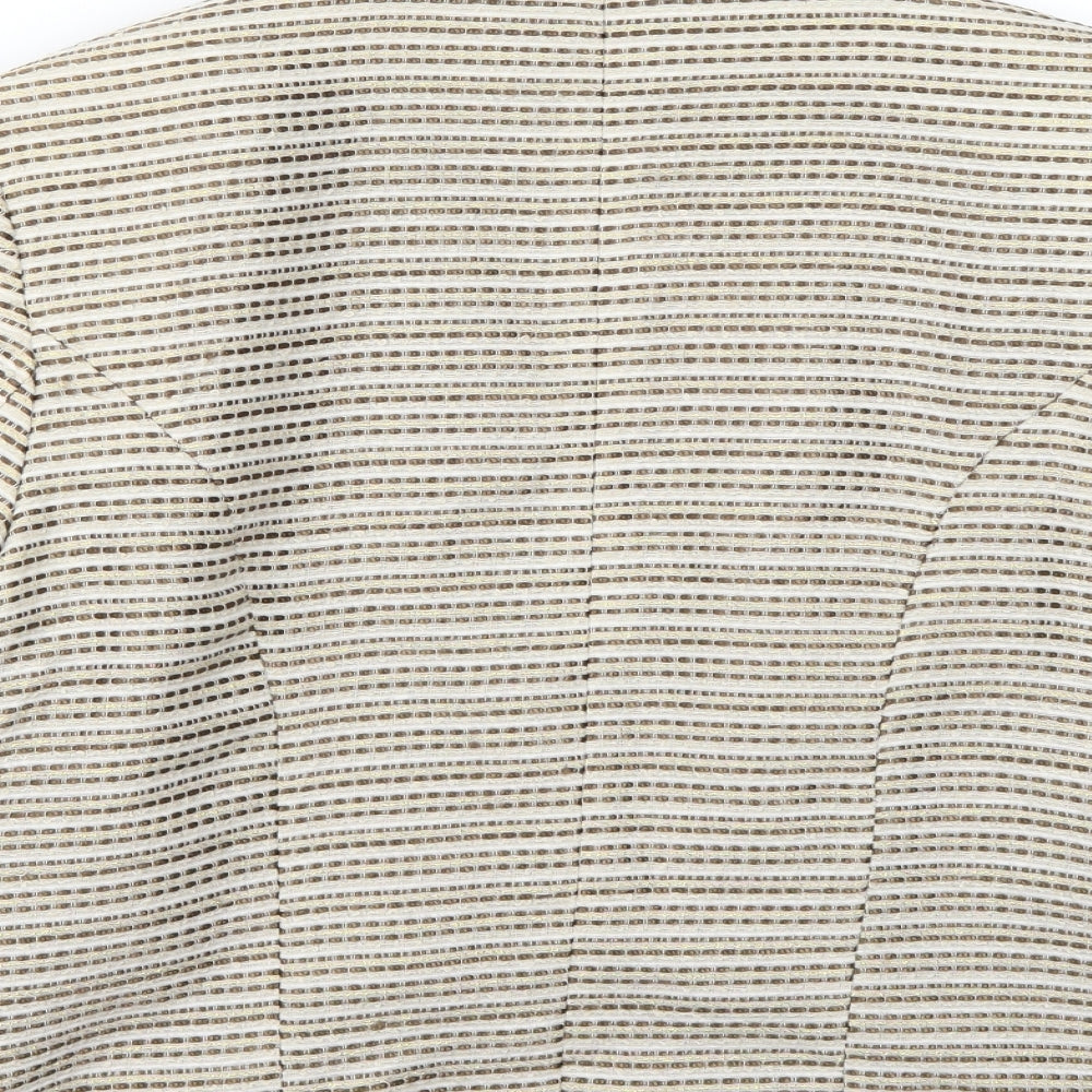 H&M Womens Beige   Jacket Blazer Size 12