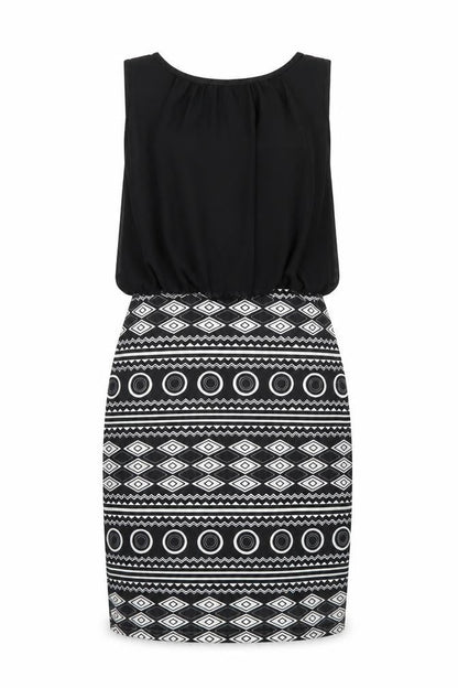 Womens Black  Rayon A-Line  Size S