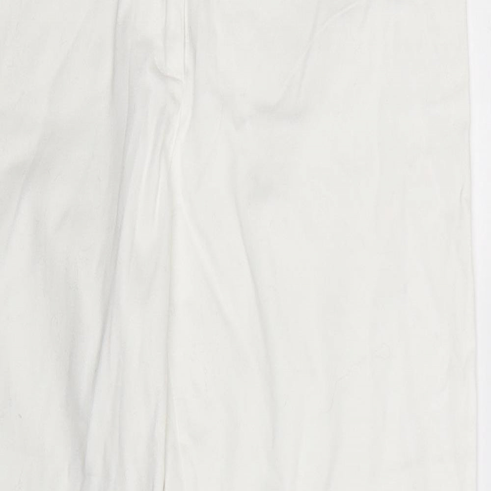 Womens UK Size 12 Libra Slim Fit  White Trousers